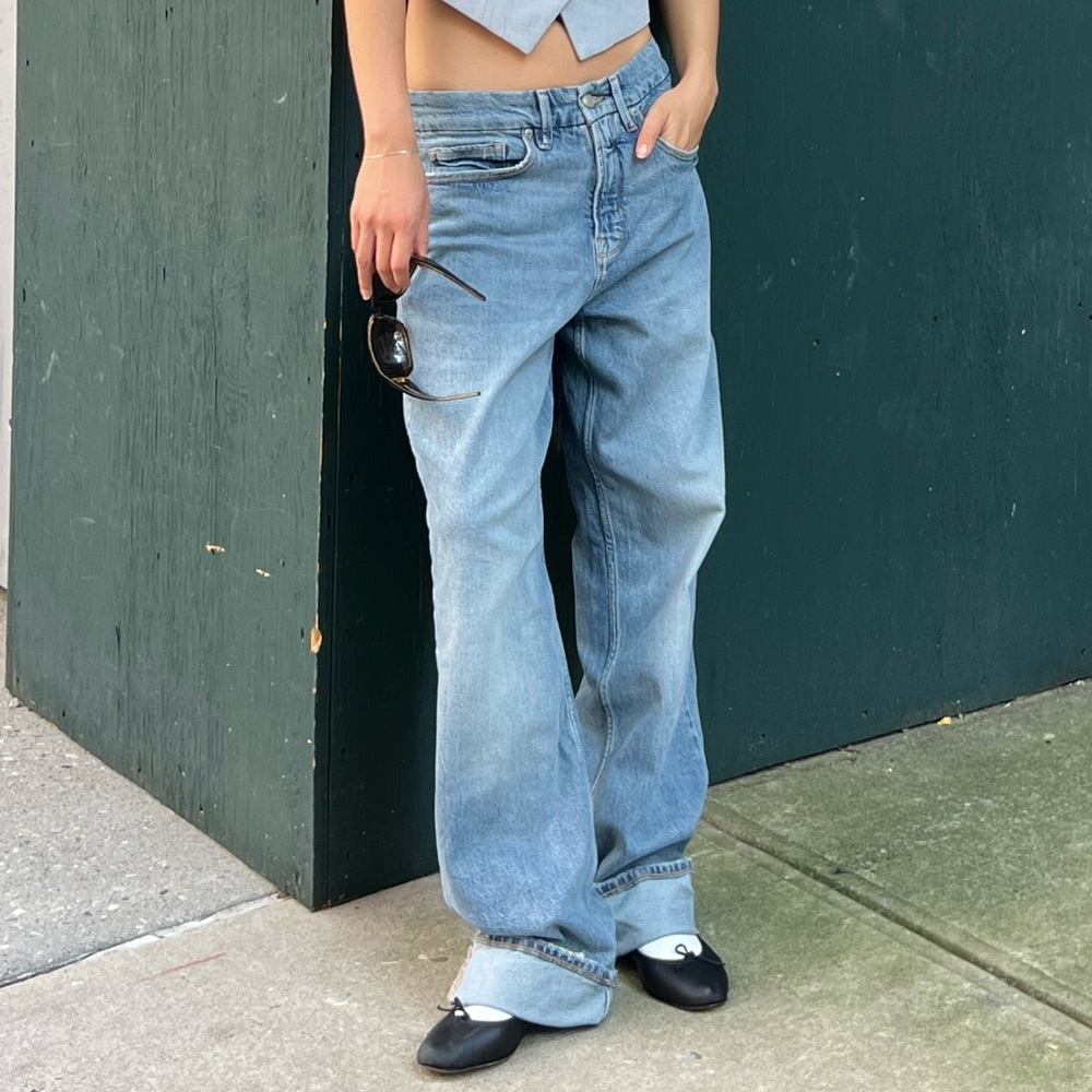 Good American Relaxed Fit Jeans